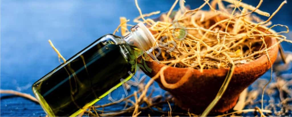 Aceite de especia de vetiver
